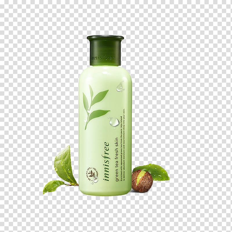 Green tea Innisfree Skin Toner, Innisfree Green Tea essence moist Toner 200ml transparent background PNG clipart