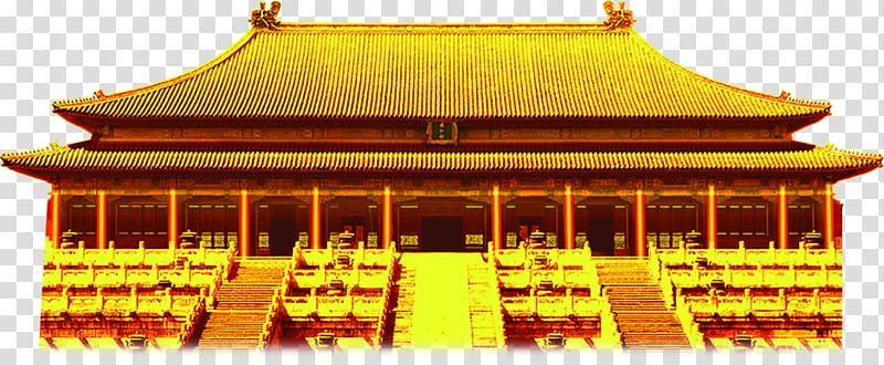 Forbidden City Tiananmen Palace, Golden Palace Museum transparent background PNG clipart