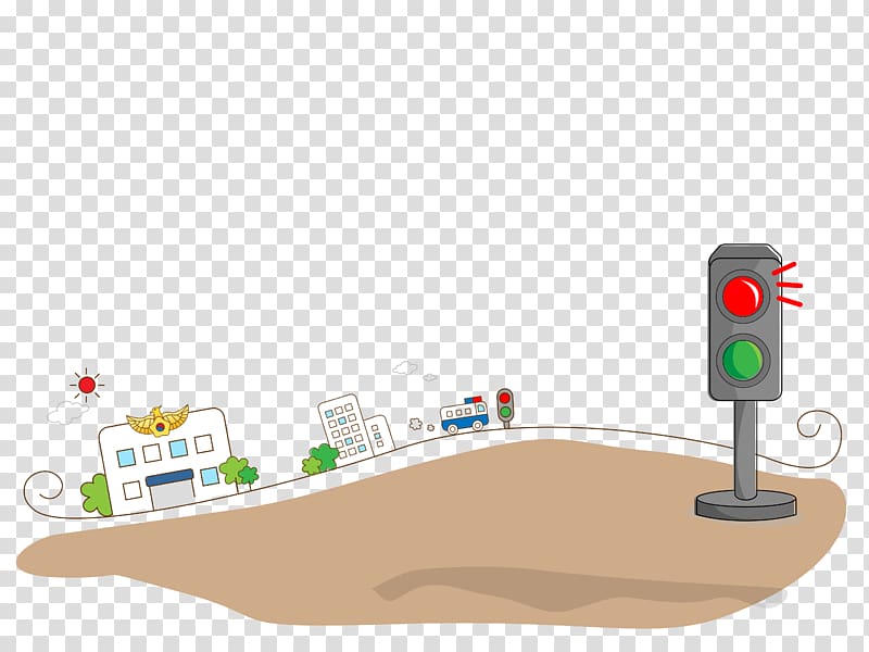 Car Traffic light Road Traffic police, the way,traffic light transparent background PNG clipart