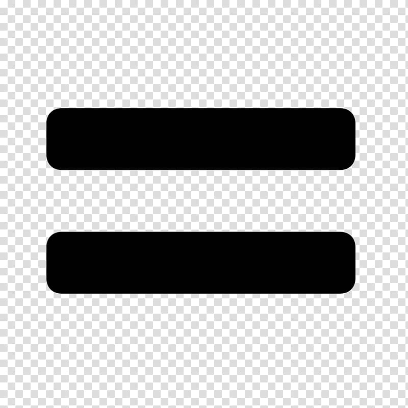 Equals sign Equality Computer Icons , Equals transparent background PNG clipart