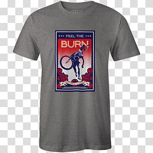 T-shirt Clothing Raglan sleeve, Feel Burn transparent background PNG clipart thumbnail