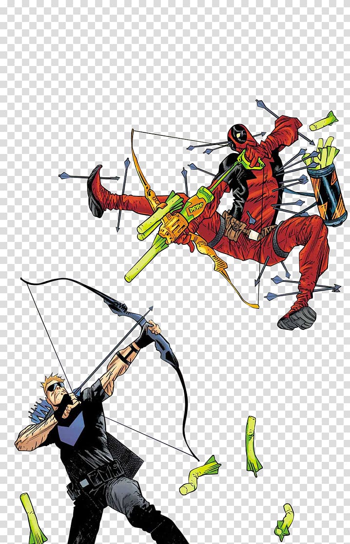 Clint Barton Hawkeye Vs. Deadpool Marvel Comics, Hawkeye transparent background PNG clipart