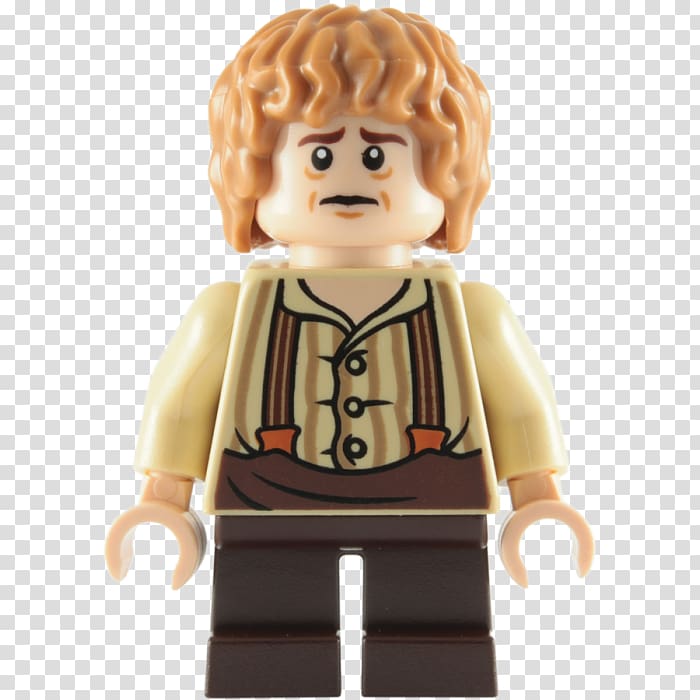 Bilbo Baggins Lego The Lord of the Rings Lego The Hobbit Frodo Baggins, suspenders transparent background PNG clipart