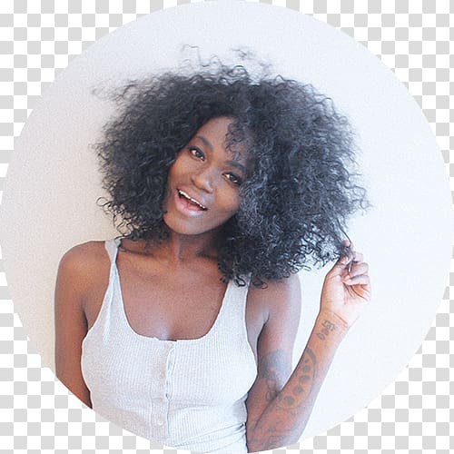 Afro Jheri curl Hair coloring Long hair, Lindsey Morgan transparent background PNG clipart