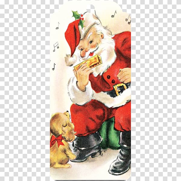 Santa Claus Christmas ornament Reindeer Christmas card, santa claus transparent background PNG clipart