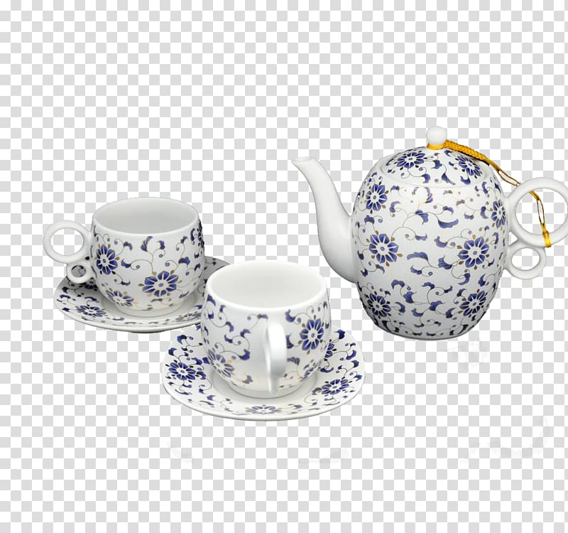 Teapot, Ceramic tea transparent background PNG clipart