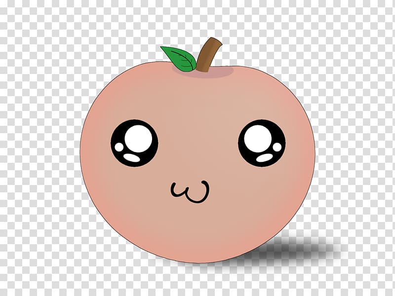 Peach Kavaii , thanks for watching transparent background PNG clipart