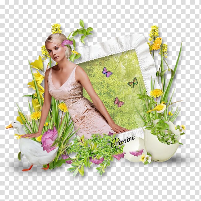 Floral design Spring Cut flowers Easter, pivoine transparent background PNG clipart