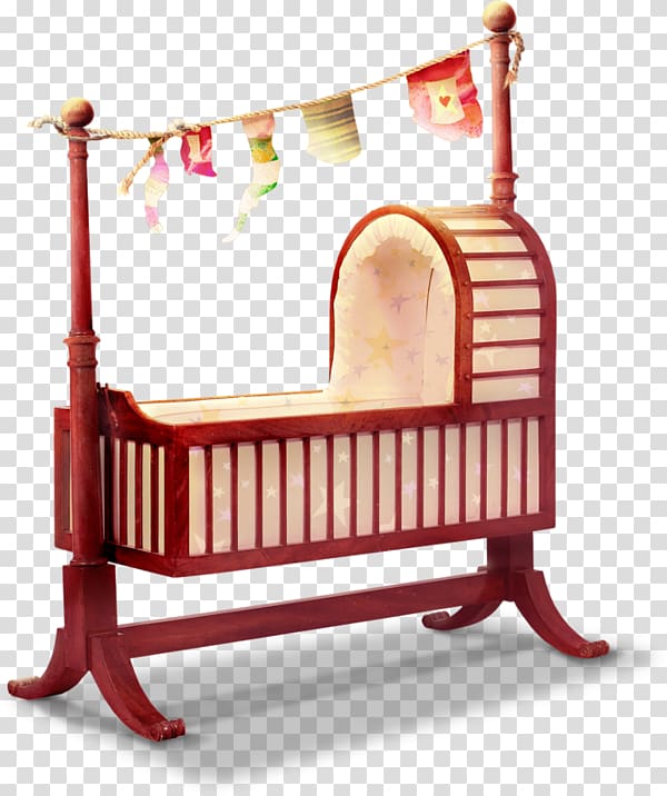Cots Bed Infant , bed transparent background PNG clipart