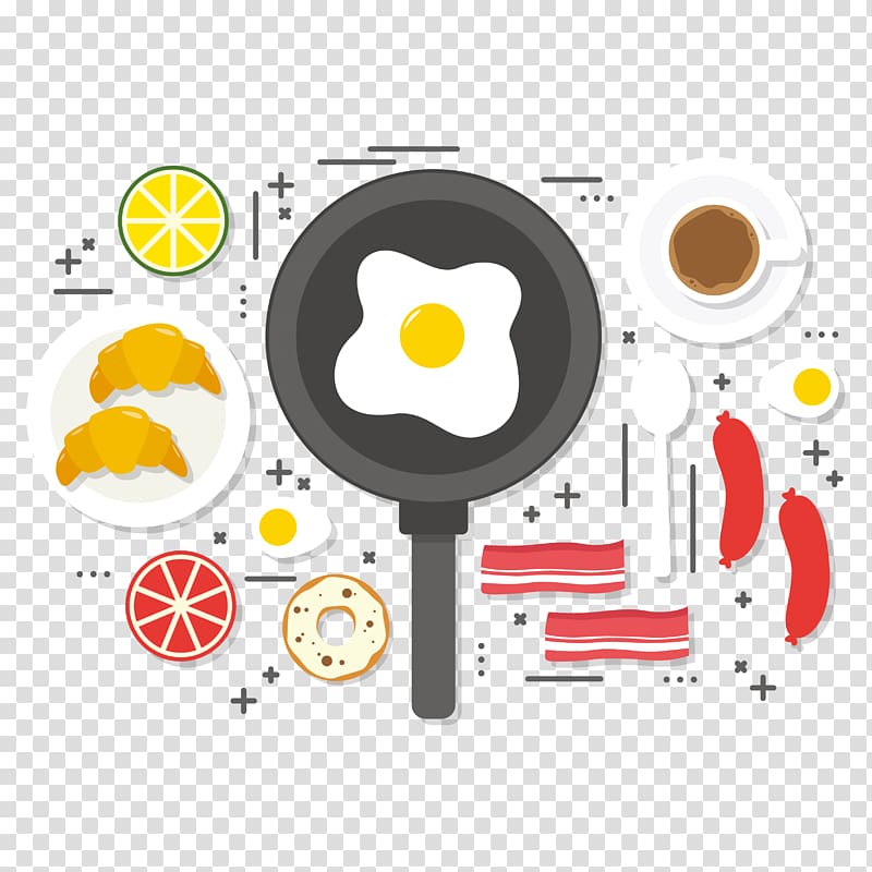 Breakfast Fried egg Cafe Omelette, breakfast omelet breakfast transparent background PNG clipart