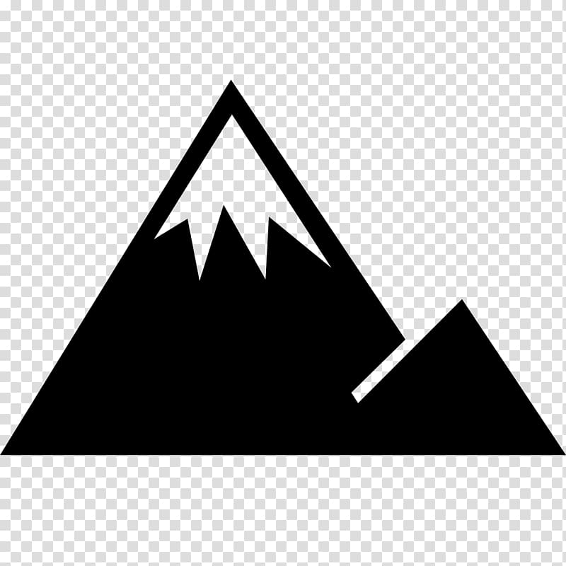 black mountain illustration, Table Mountain Terrain Symbol Computer Icons, senses transparent background PNG clipart