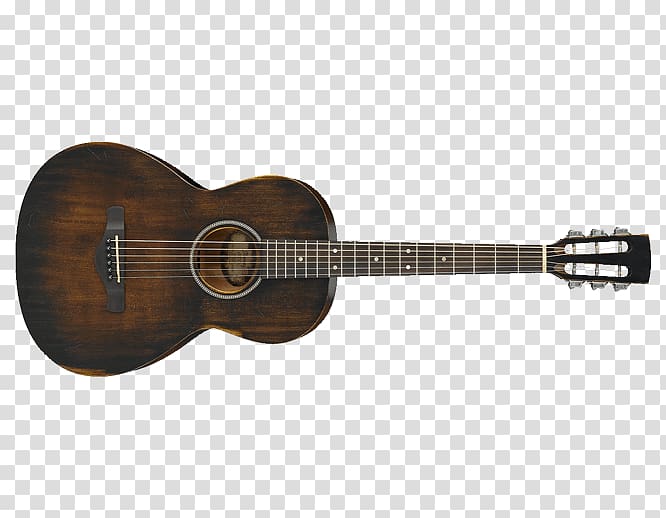 Sunburst Acoustic guitar Ibanez Artwood Vintage AVN9 Musical Instruments, Acoustic Guitar transparent background PNG clipart
