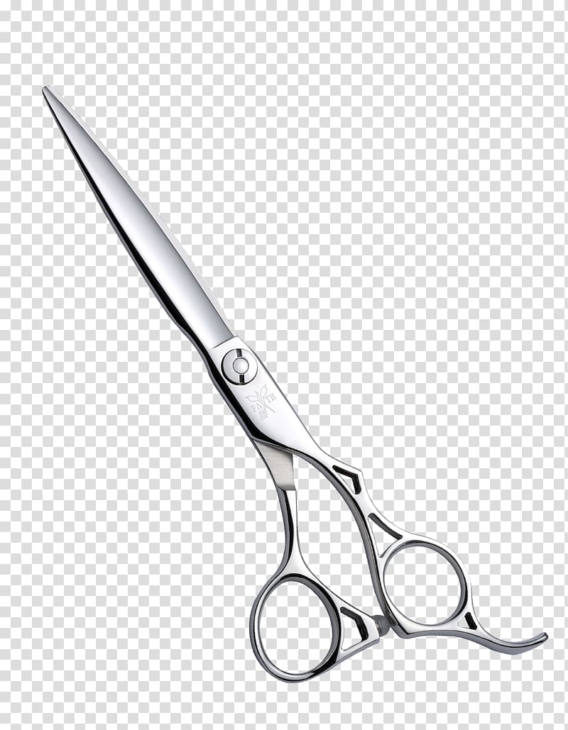 Scissors Hair-cutting shears Hairstyle Hairdresser, cut transparent background PNG clipart