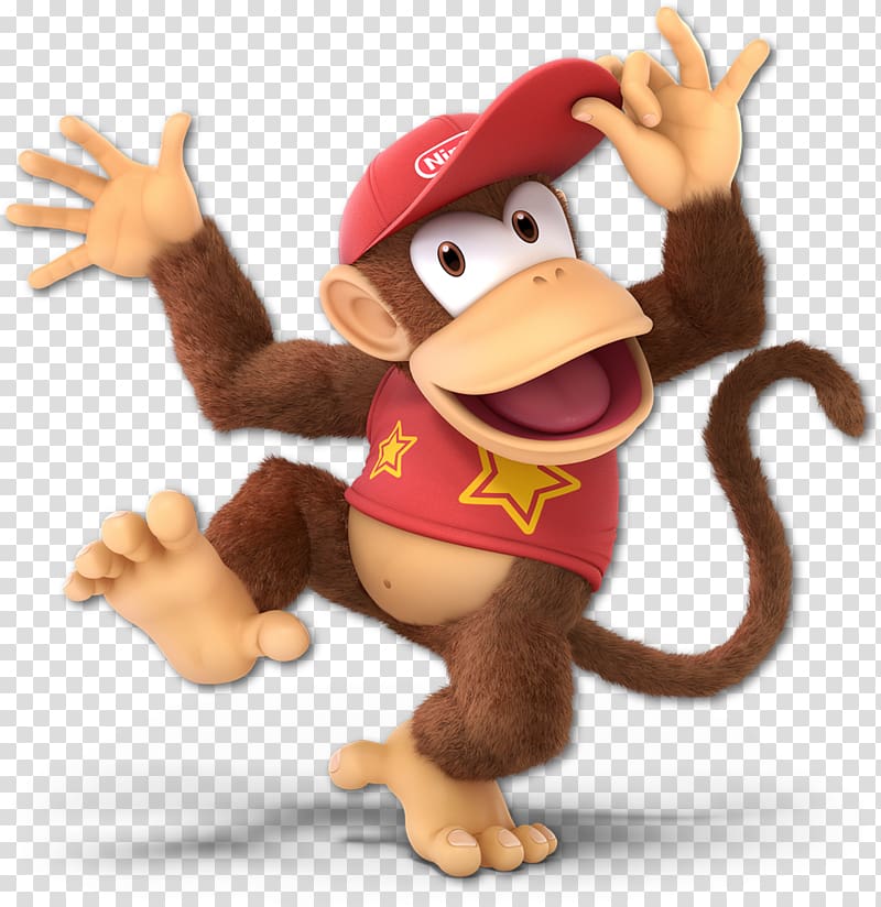 Donkey Kong Country Super Smash Bros.™ Ultimate Mario Bros. Diddy Kong, king kong transparent background PNG clipart