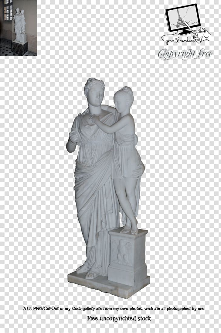 Statue Classical sculpture Stone carving Figurine, Statue Top view transparent background PNG clipart