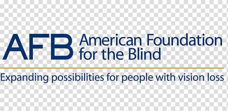 American Foundation for the Blind Organization Vision loss National Federation of the Blind International Blind Sports Federation, American Foundation For The Blind transparent background PNG clipart