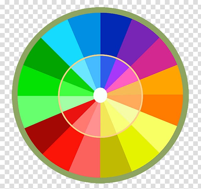 Color wheel Color theory Graphic design Paint, color wheel transparent background PNG clipart