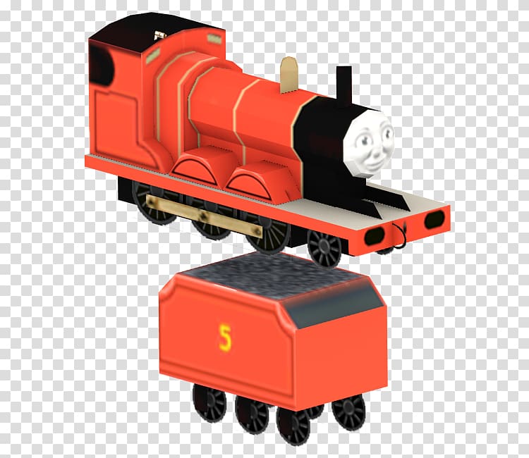 James The Red Engine Thomas Train Steam Engine Locomotive PNG