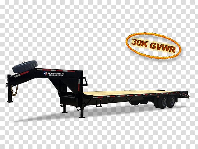 Flatbed truck Trailer Car Axle, carrying tools transparent background PNG clipart