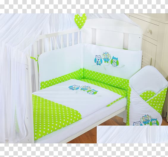 Cots Bed Sheets Baby bedding Green Mattress, Mattress transparent background PNG clipart