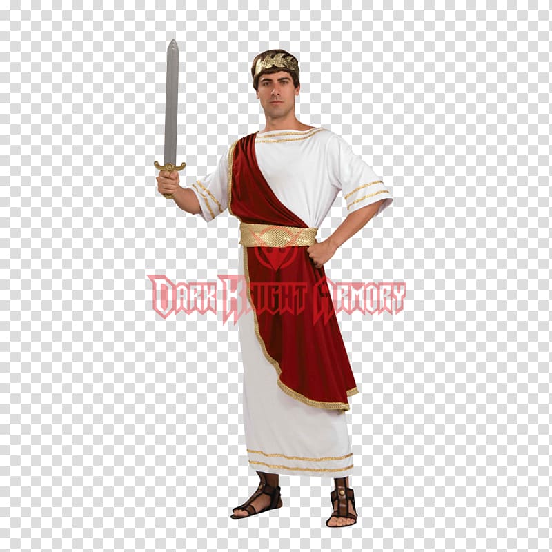 Robe Roman Empire Ancient Rome Halloween costume, dress transparent background PNG clipart
