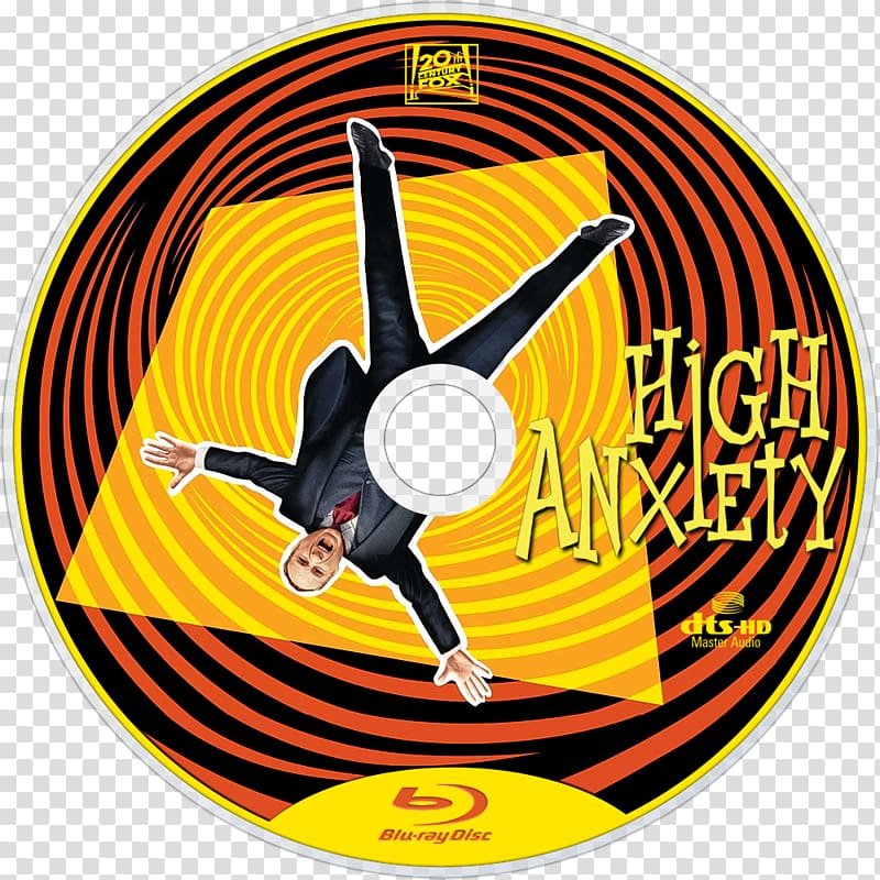 Blu-ray disc Film DVD-Video Comedy, high anxiety transparent background PNG clipart