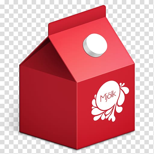 on a milk carton Computer Icons Box, milk transparent background PNG clipart