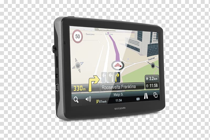 GPS Navigation Systems Handheld Devices Car GOCLEVER Navio2 Sat nav, car transparent background PNG clipart
