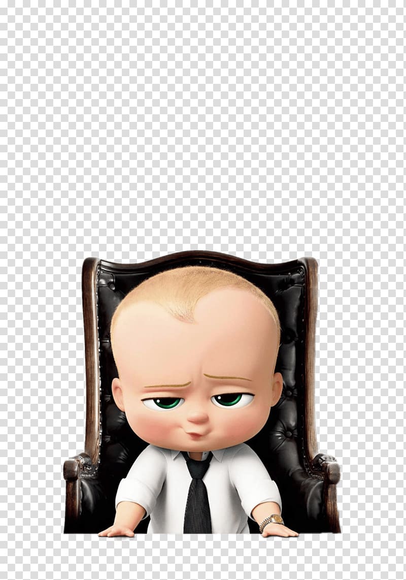 Boss Baby, Boss Baby In Desk Chair transparent background PNG clipart