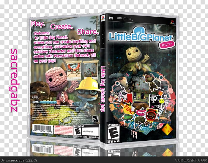 LittleBigPlanet 2 Universal Media Disc PlayStation 3 Video game, others transparent background PNG clipart
