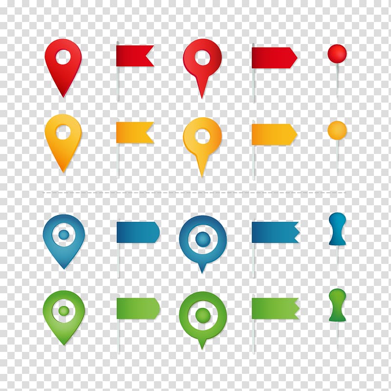 Euclidean Icon, Color Small Flag transparent background PNG clipart