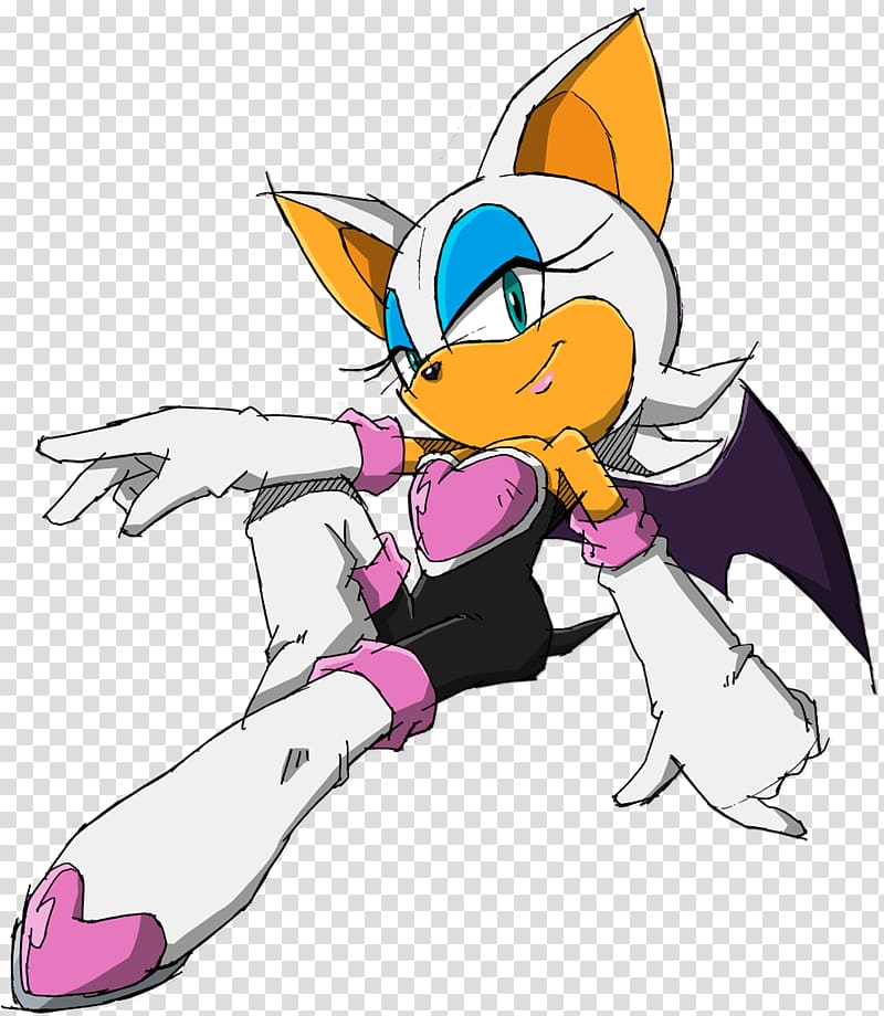 Rouge the Bat Sonic Riders Sonic Adventure 2 Sonic the Hedgehog Tails, Rouge The Bat transparent background PNG clipart