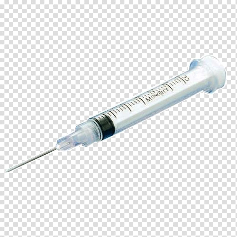Syringe Hypodermic needle Luer taper Health Care Hand-Sewing Needles, Needle transparent background PNG clipart
