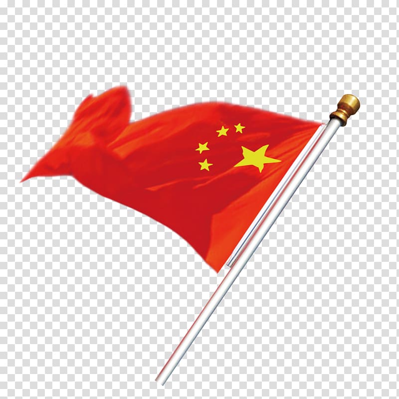 Flag of China Red flag, Chinese flag transparent background PNG clipart