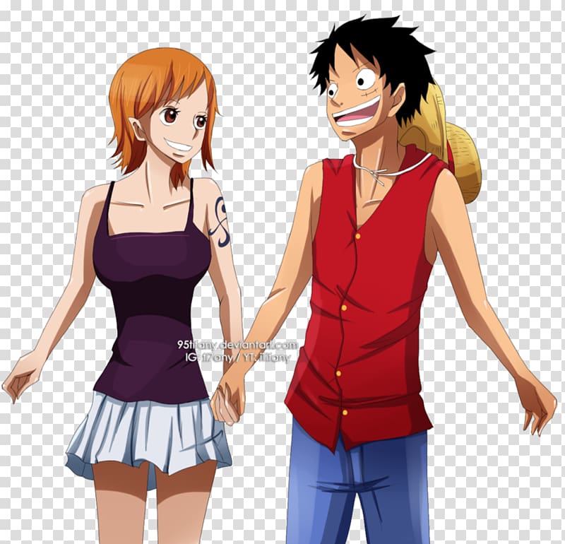 Monkey D. Luffy Nami Nico Robin Trafalgar D. Water Law Roronoa Zoro, one piece transparent background PNG clipart