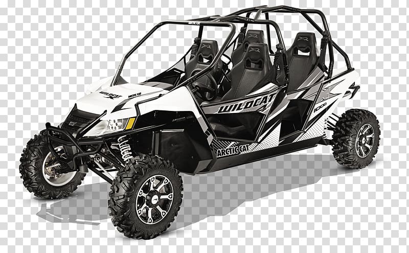 Side by Side Arctic Cat All-terrain vehicle Wildcat Yamaha Motor Company, recreational machines transparent background PNG clipart