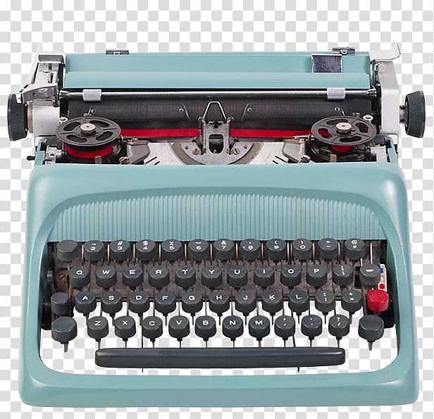 Budding Authors and Blooming Roses Typewriter Office Supplies Machine, Typewriter transparent background PNG clipart