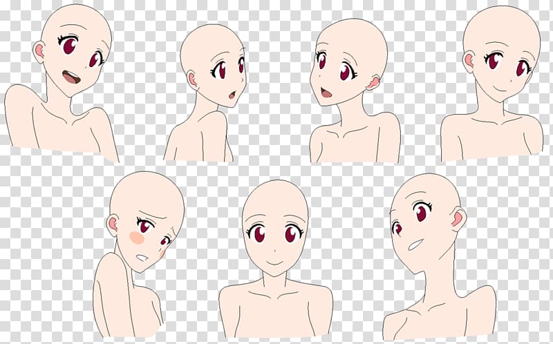Drawing Thumb Sketch Illustration, anime mannequin base transparent background PNG clipart