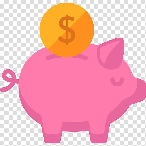 Business Service Finance Budget Blockchain, piggy bank transparent background PNG clipart
