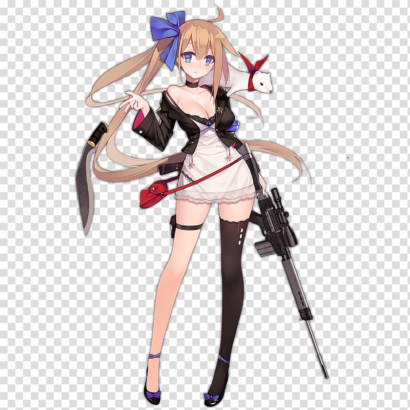 Girls\' Frontline FN FAL Cosplay Weapon 4chan, cosplay transparent background PNG clipart