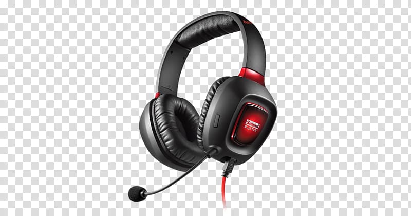 Xbox 360 Headphones Creative Sound Blaster Tactic3D Rage V2.0 Creative Labs Creative Sound Blaster Tactic3D Rage USB Gaming Headset, headset, Full size, Sound Blaster transparent background PNG clipart