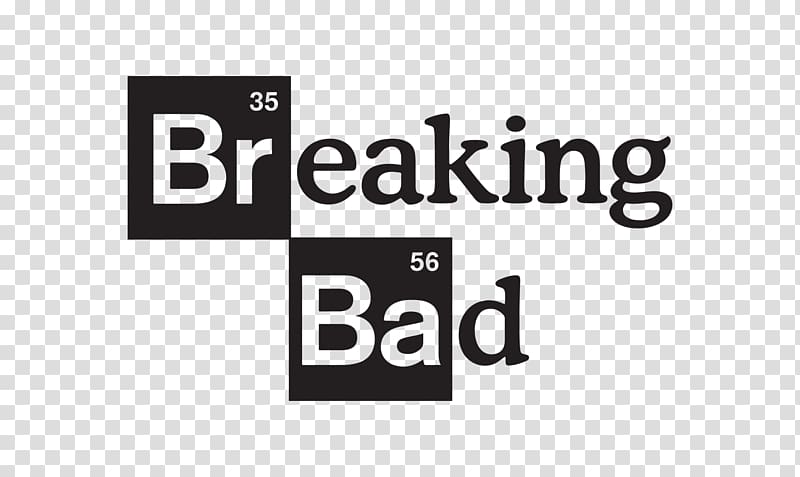 Logo Breaking Bad, Season 1 Black and white Stencil, Breaking bad transparent background PNG clipart