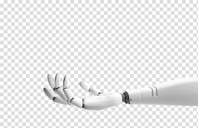 white robot hand illustration, Hand Industrial robot Mechanical Engineering, Robot arm transparent background PNG clipart
