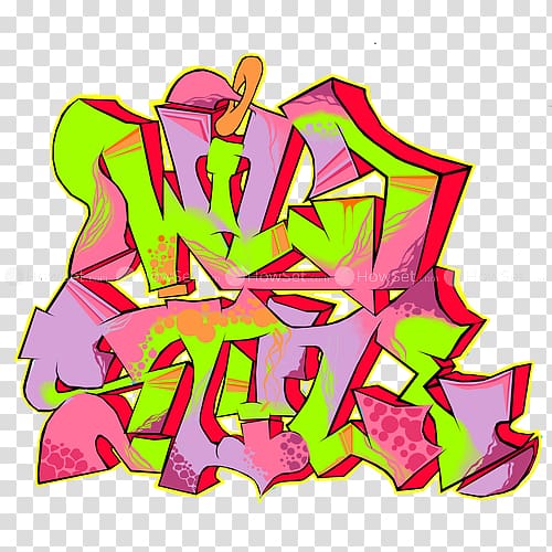 Drawing Palmon Art , graffiti style transparent background PNG clipart