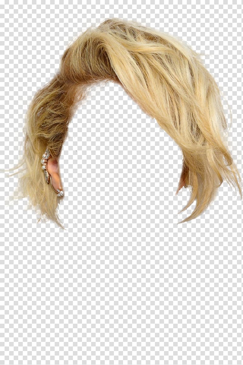 Hairstyle Wig Blond, Hairdressing transparent background PNG clipart