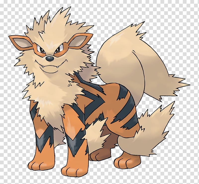 Pokémon FireRed and LeafGreen Tiger Arcanine Growlithe, tiger transparent background PNG clipart