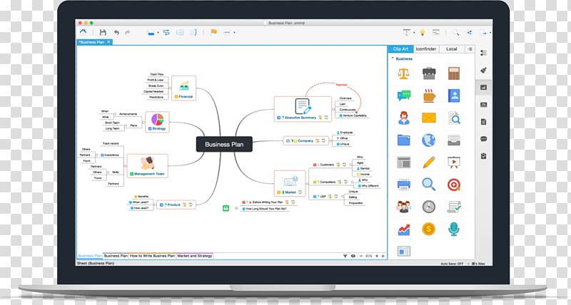 XMind Mind map Computer Software macOS Software cracking, mapping software transparent background PNG clipart