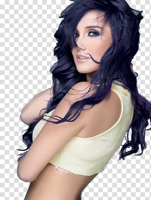 Dulce María Black hair Rebelde RBD, hair transparent background PNG clipart