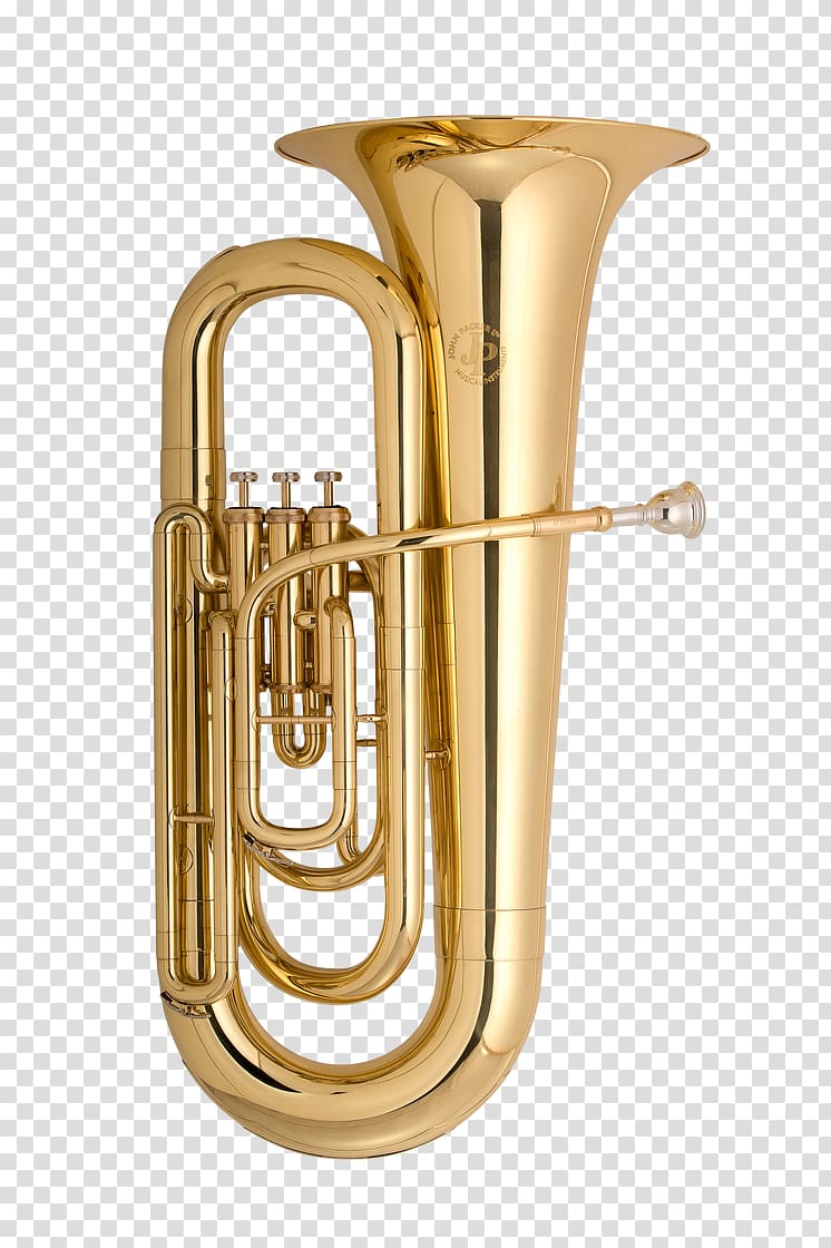brass-colored tuba, Tuba Brass Instruments Trombone Musical Instruments Baritone horn, trombone transparent background PNG clipart