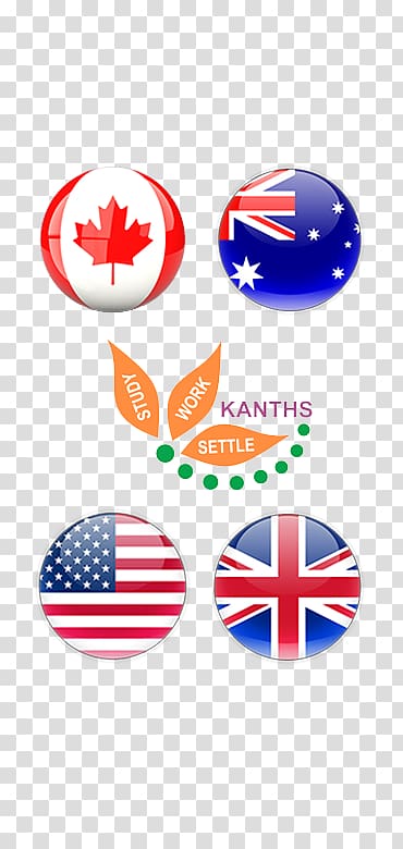 KANTH\'S Immigration & Educational Consultants Logo, usa education transparent background PNG clipart